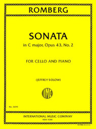 Sonata in C Major, Op. 43, #2 Cello and Piano cover Thumbnail